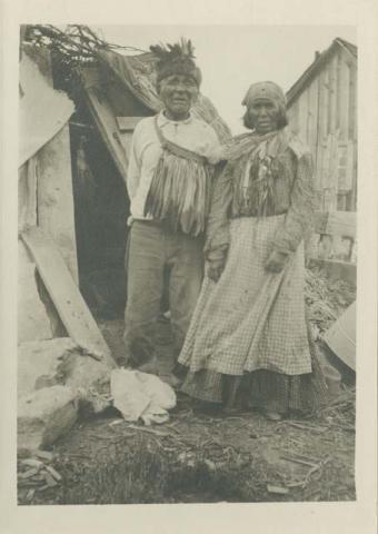 uniper Tom and Little Jennie; Pitt River Indians' medicine man .jpeg